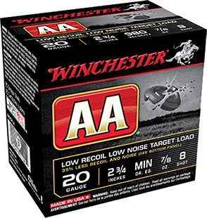 Winchester AA Low Recoil 7/8oz Ammo