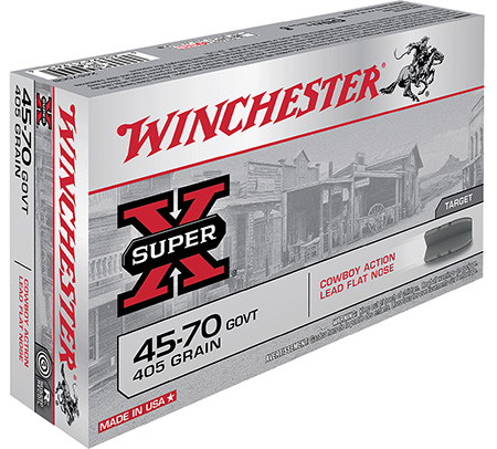 Winchester Super-X Cowboy Gov Lead Flat Nose 10 LFN Ammo