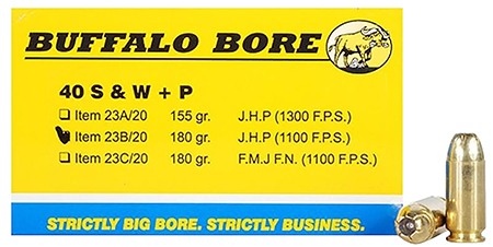 Buffalo Bore Heavy Strictly Business Jacket HP +P Ammo