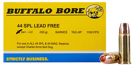 Buffalo Bore Buffalo-Barnes Strictly Business Barnes TAC-XP Lead Free Ammo