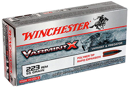 Winchester Varmint X Polymer Tip Rapid Expansion 10 Ammo