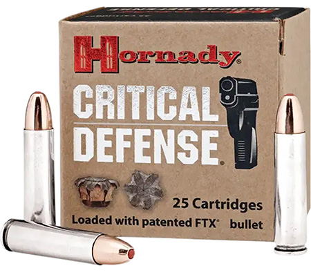 Hornady Critical Defense Flex Tip EXpanding Ammo