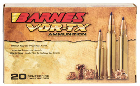 Barnes VOR-TX Wthby Tipped Boat-Tail TSX Ammo