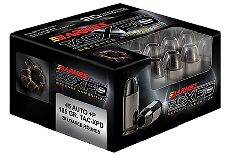 Barnes TAC-XPD Defense TAC-XP +P Ammo