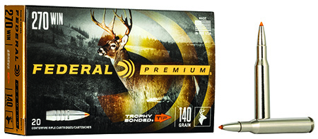 Federal Premium Trophy Bonded Tip Ammo