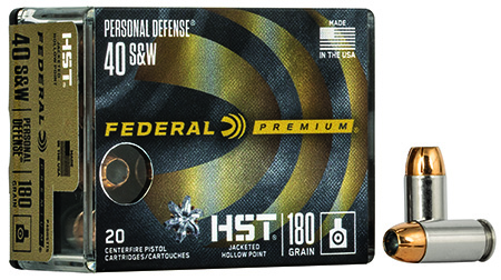 Federal Premium Personal Defense HST JHP Ammo