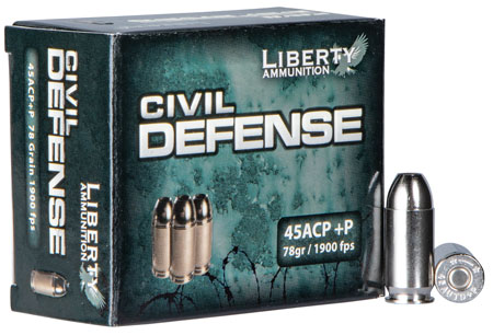 Liberty Civil Defense Lead-Free Fragmenting LFF 50 HP Ammo