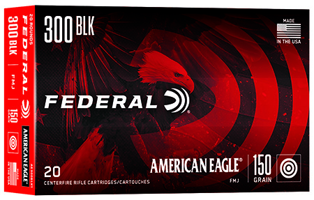 Federal American Eagle Boat-Tail BT FMJ Ammo