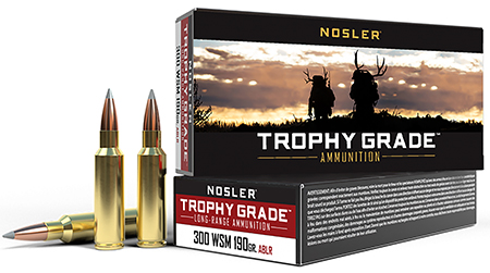 Nosler Trophy Grade Long-Range Spitzer AccuBond Long Range Ammo