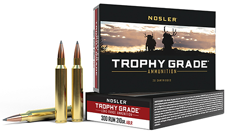 Nosler Trophy Grade Long-Range Spitzer AccuBond Long Range Ammo