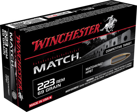 Winchester Match Sierra MatchKing Boat-Tail HP Ammo