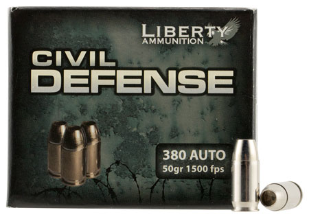 Liberty Civil Defense Lead-Free Fragmenting LFF 10 HP Ammo