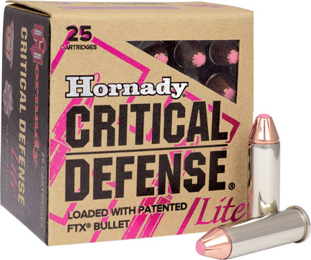 Hornady Critical Defense Lite Luger Flex Tip EXpanding Ammo