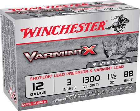 Winchester Varmint X -Lok BB 1-1/2oz Ammo