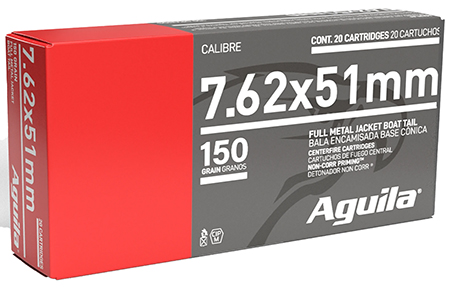 Aguila Boat-Tail BT FMJ Ammo