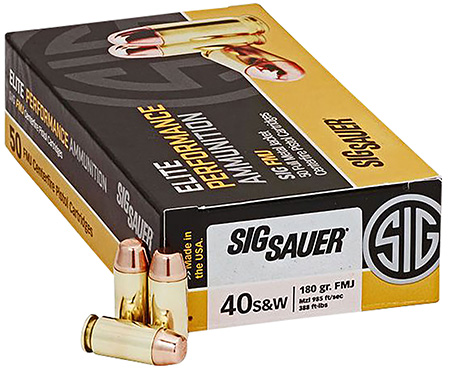 Sig Sauer Elite Ball 20 FMJ Ammo