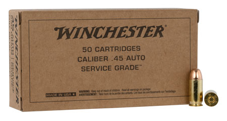 Winchester USA Service Grade 10 FMJ Ammo