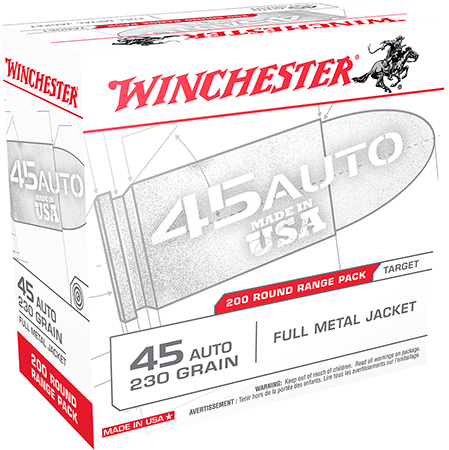 Winchester USA 3 Range FMJ Ammo