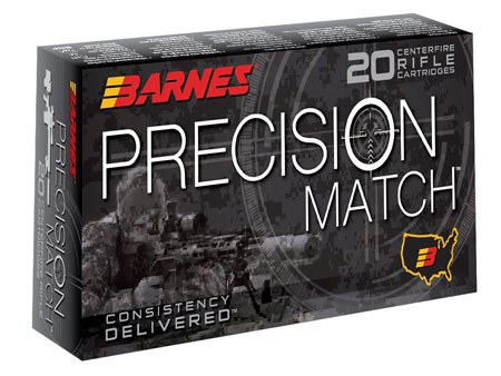 Barnes Precision Match Boat Tail OTM Ammo