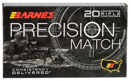 Barnes Precision Match Boat Tail OTM Ammo