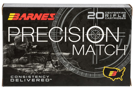 Barnes Precision Match Boat Tail OTM Ammo