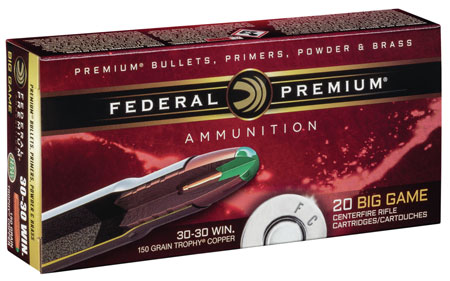 Federal Premium Trophy Copper TC Ammo