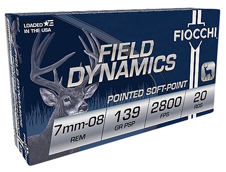 Fiocchi Field Dynamics Boat Tail SP BTSP Ammo