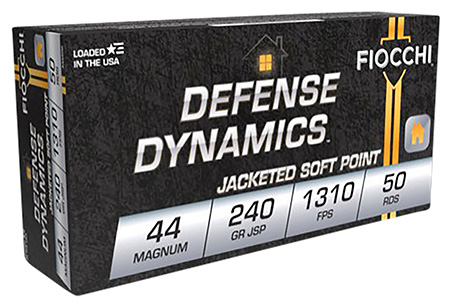 Fiocchi Defense Dynamics Rem JSP Ammo