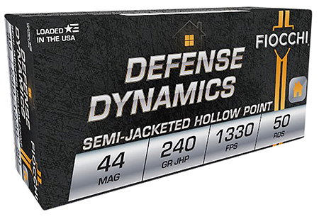 Fiocchi Defense Dynamics Rem Semi-JHP SJHP Ammo