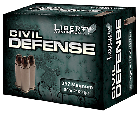 Liberty Civil Defense Lead-Free Fragmenting LFF 50 Ammo