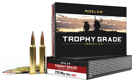 Nosler Trophy Grade Long Range Wthby AccuBond Ammo