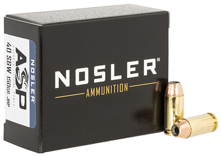 Nosler Match Grade JHP Ammo