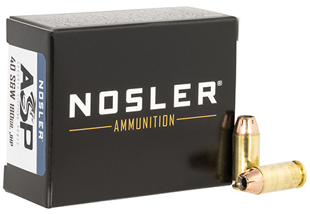 Nosler Match Grade JHP Ammo