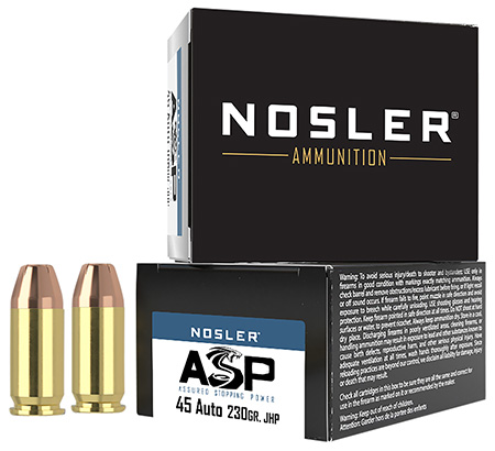 Nosler Assured Stopping Power 10 JHP Ammo