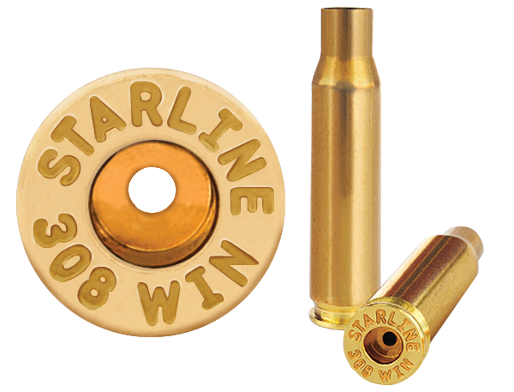 STAR 308WINEUP-50 UNP BRASS 308 WINCHESTER