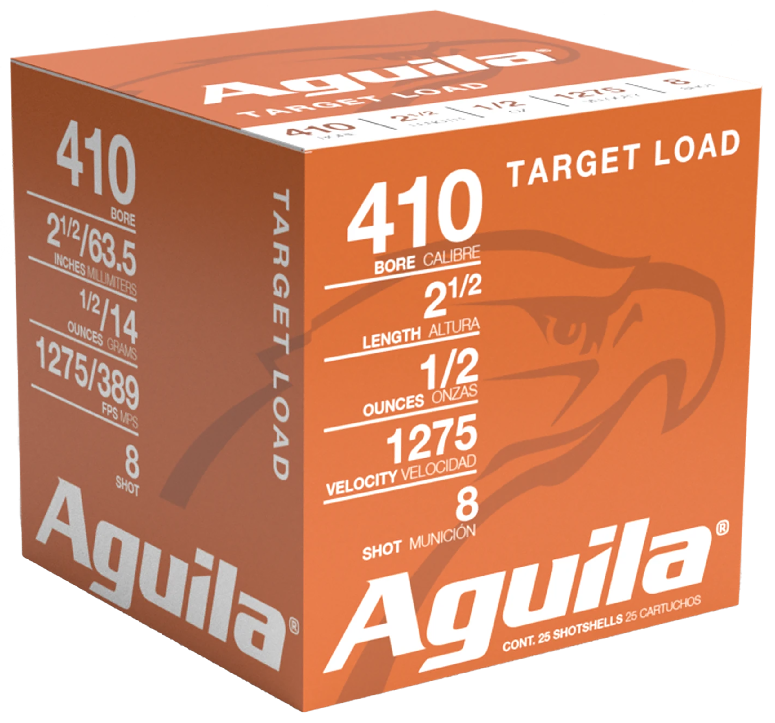 AGUILA 1CHB4139 TARGET 410G 2.5 #9 1/2OZ 25/20