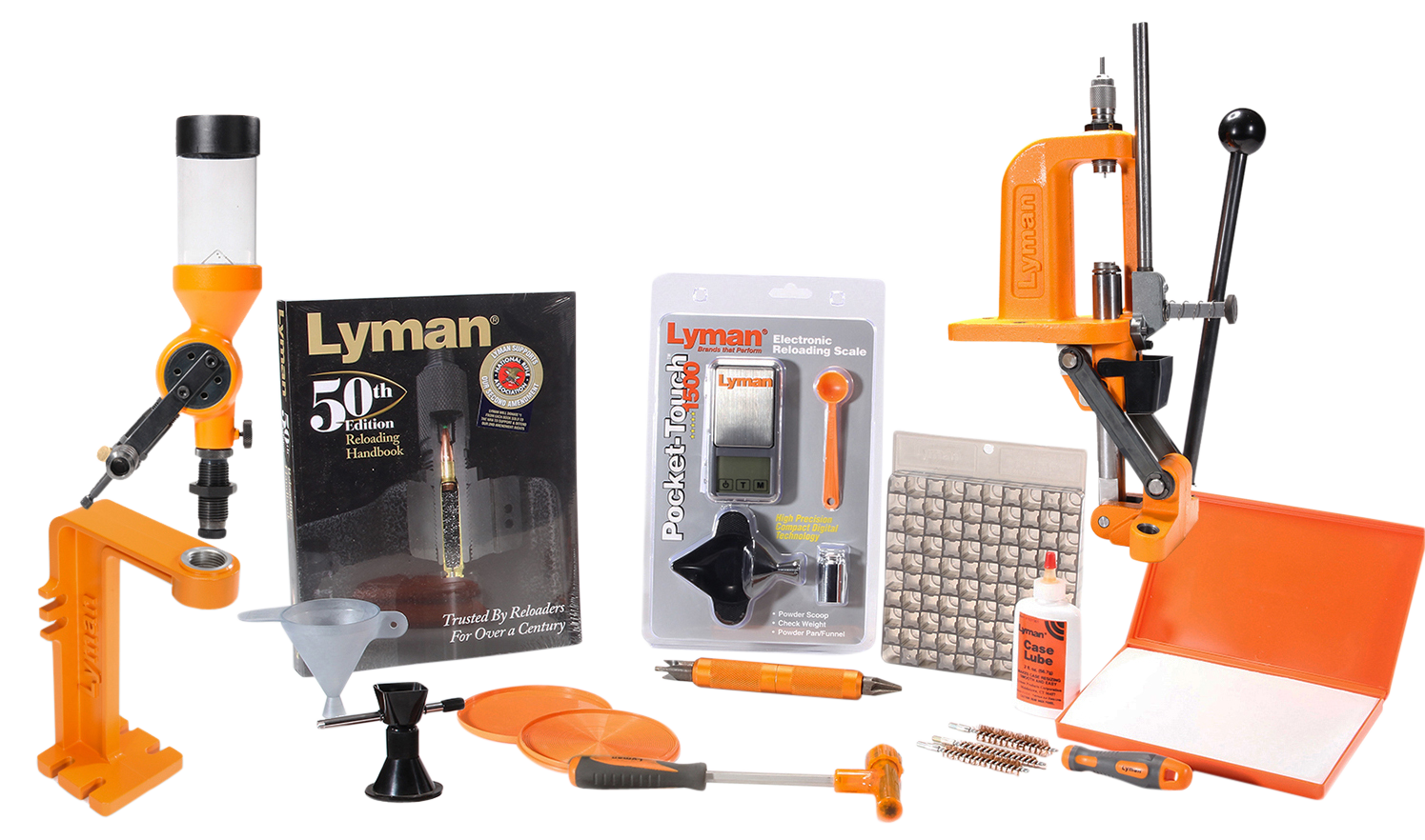 LYM 7810360 BRASS SMITH SINGLE STAGE RELOADING KIT