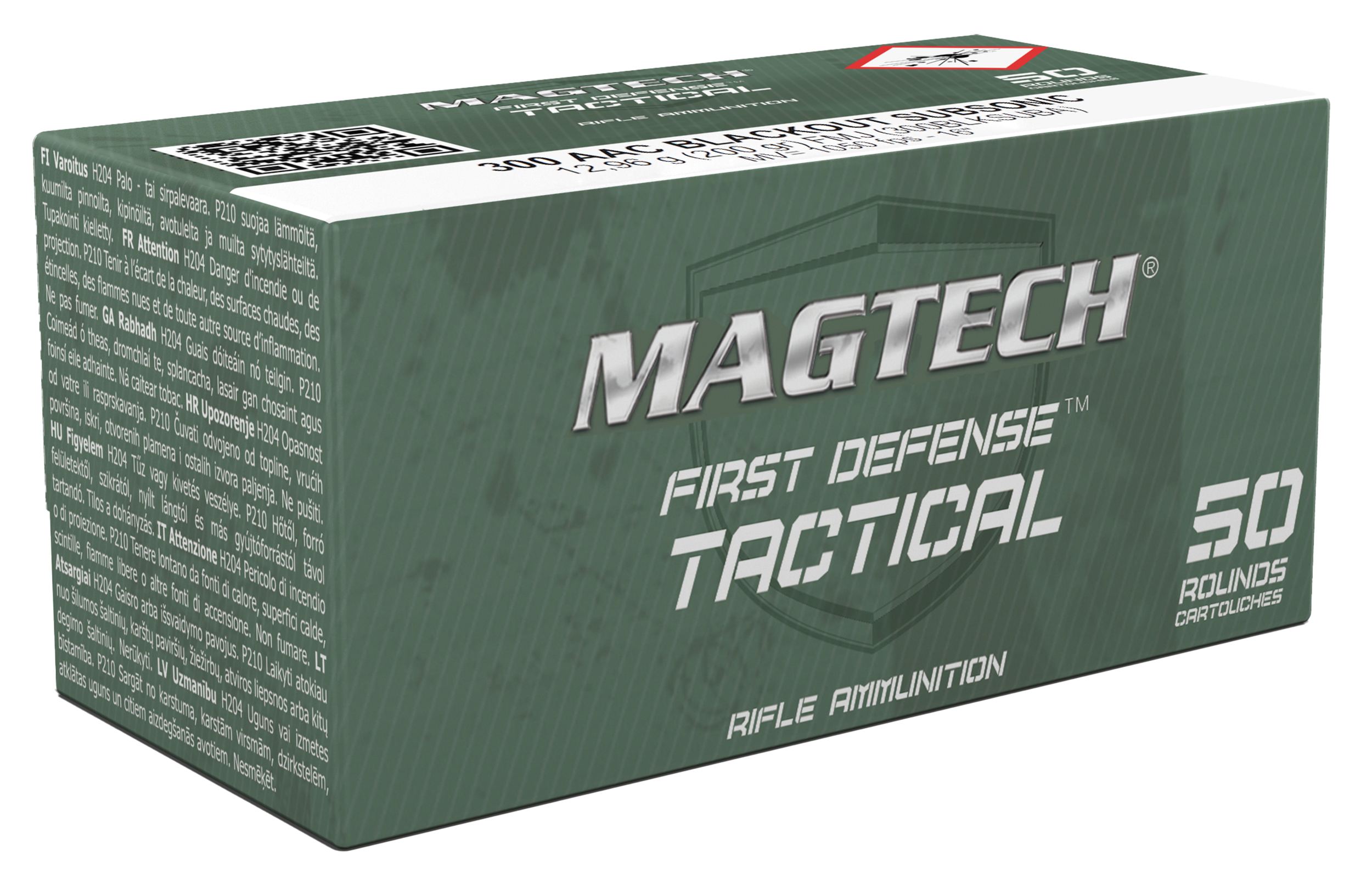 MAGTECH 300BLKSUBA 300BO 200 FMJ SUBSONIC 50/20