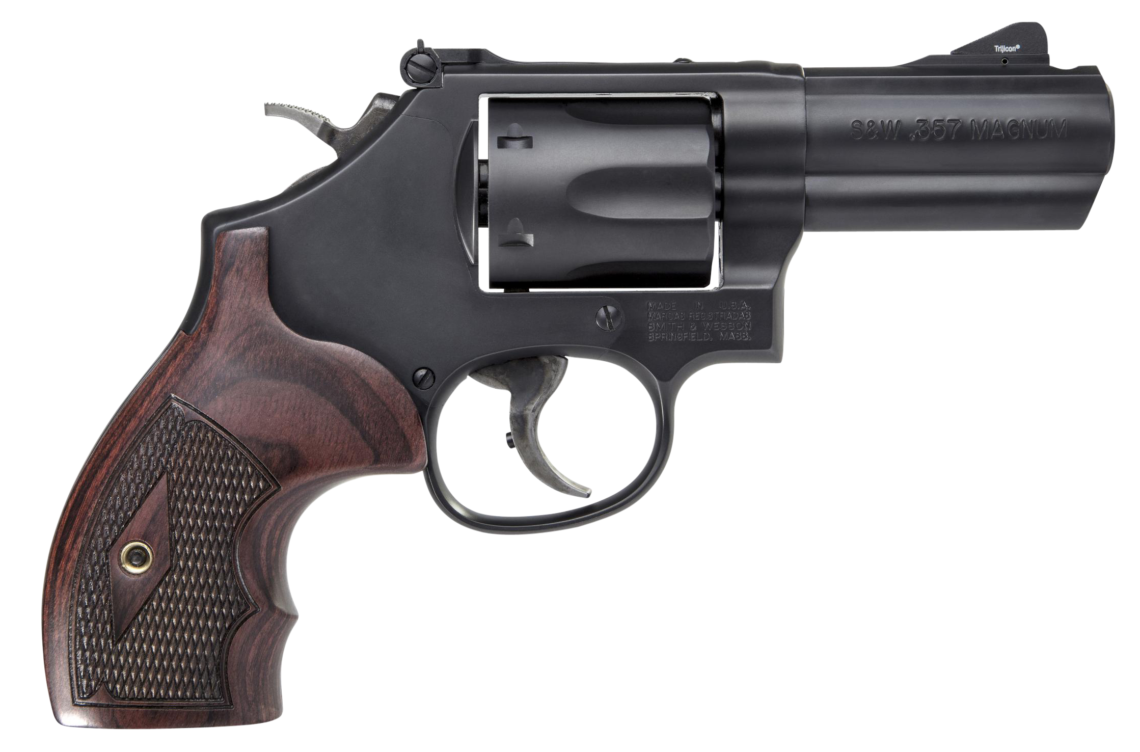 S&W*M19 12039 357 PFMC CRY CMP 3 6R BLK