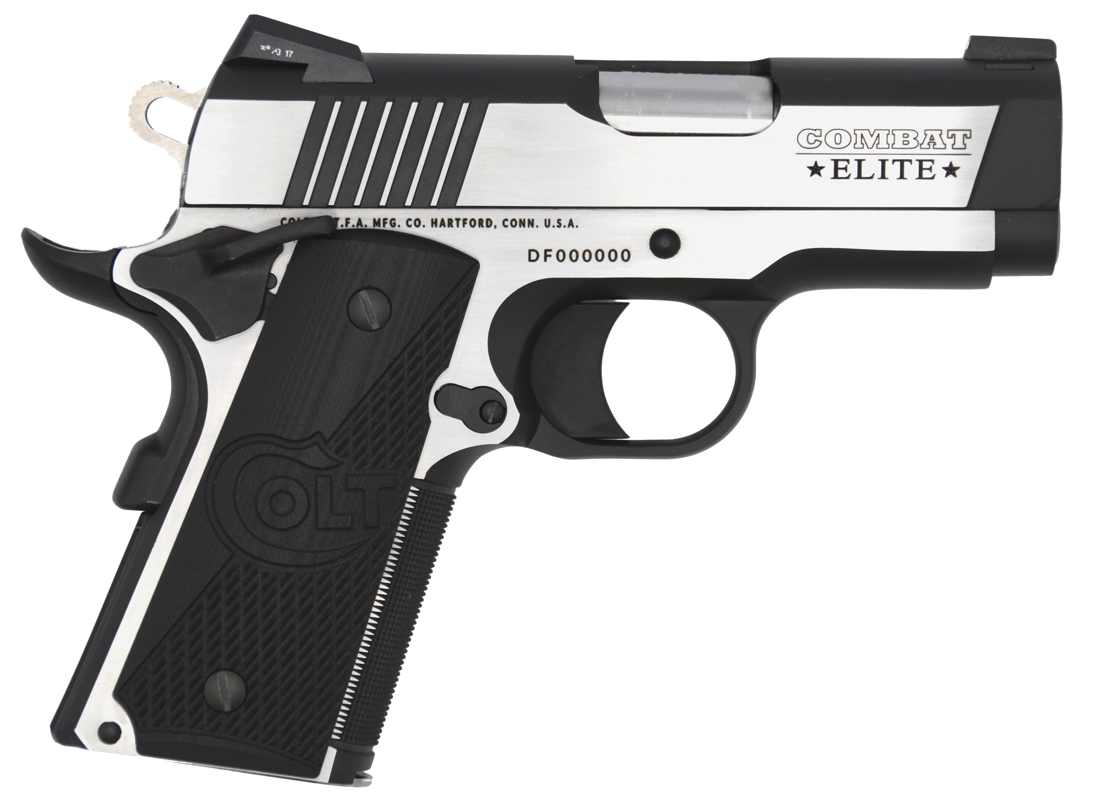 COLT O7080CE COMBT ELT DEF 45ACP 3 NS TT