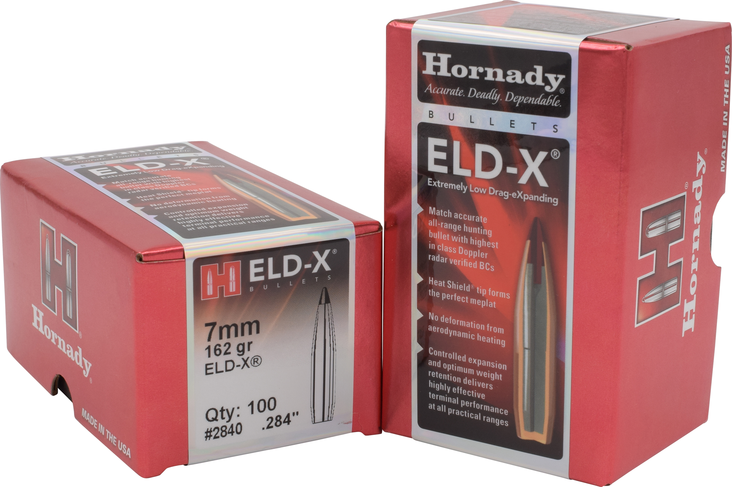 HORN 2840 BULL .284 162 ELD-X 100/15