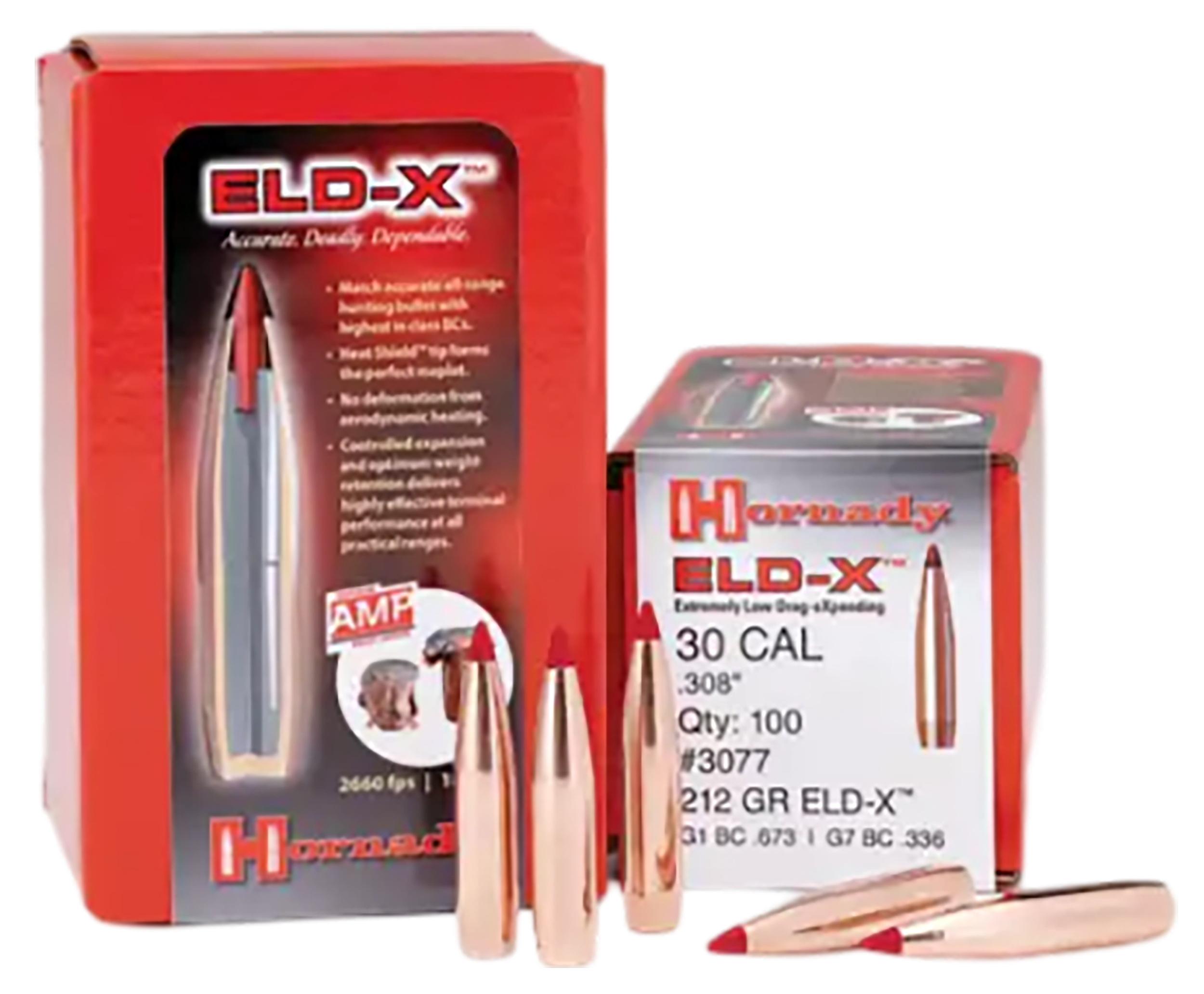 HORN 2841 BULL .284 175 ELD-X 100/15