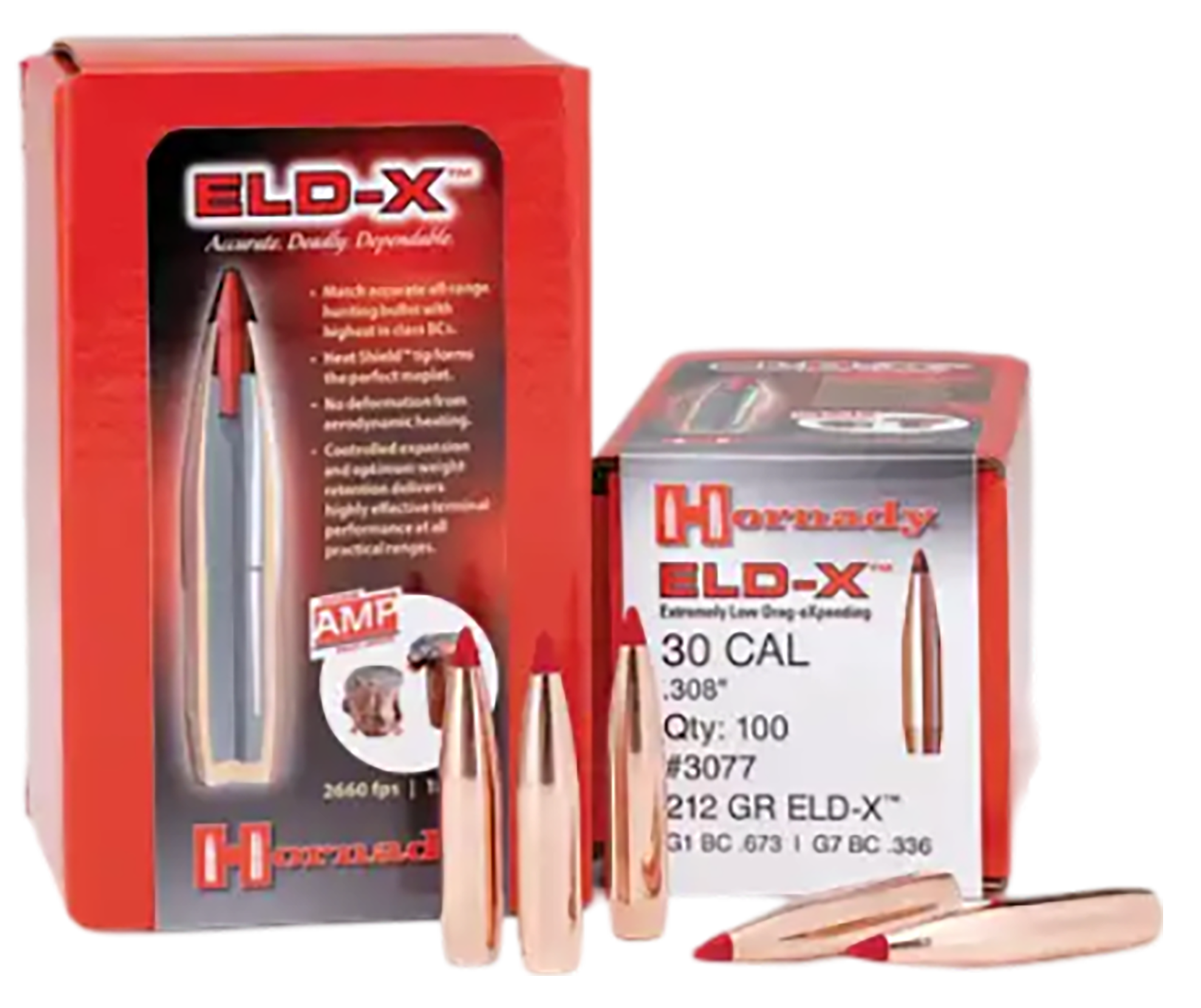 HORN 3074 BULL .308 178 ELD-X 100/15