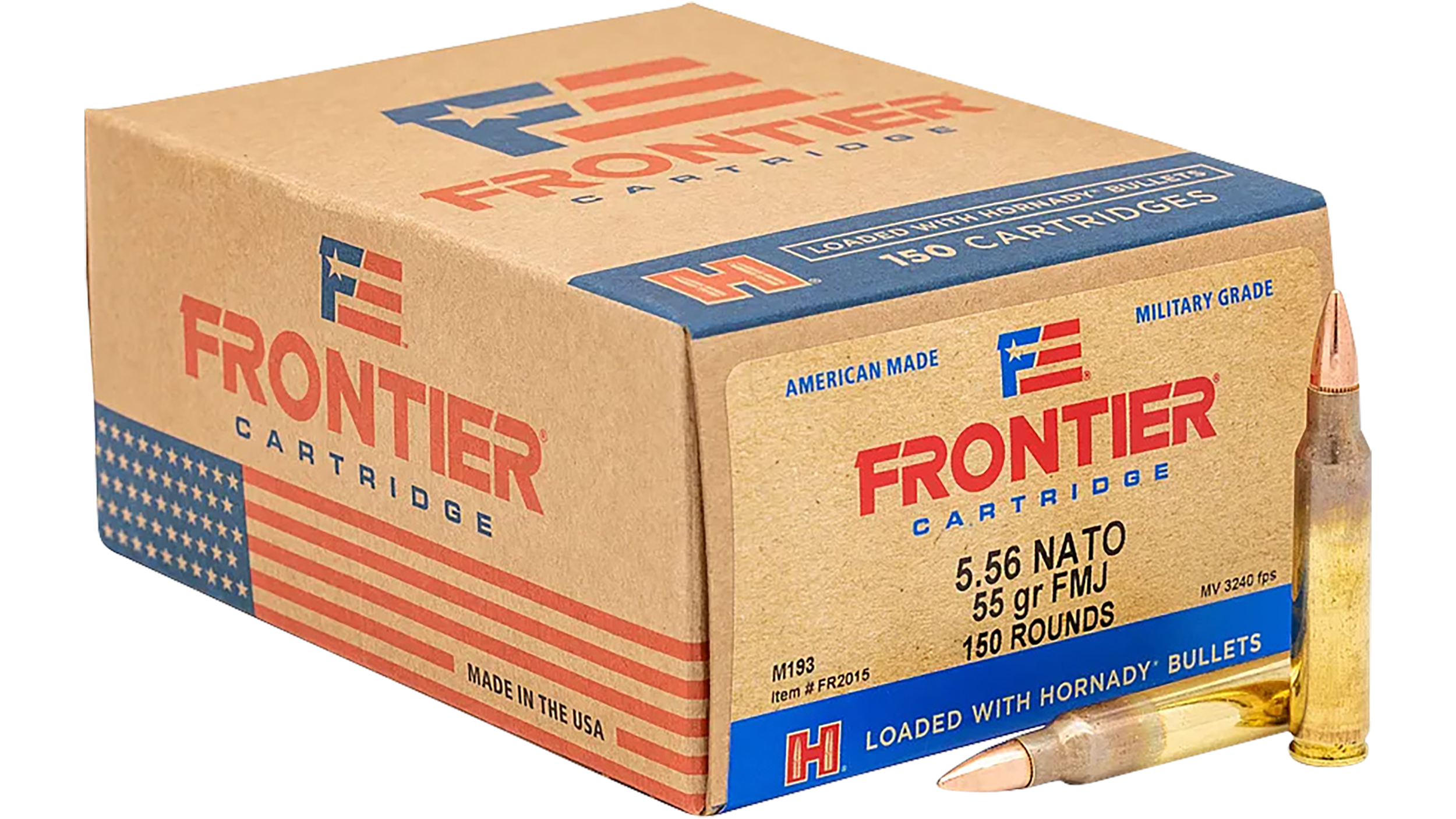 FRONTIER FR2015 M193 5.56 55 FMJ 150/08