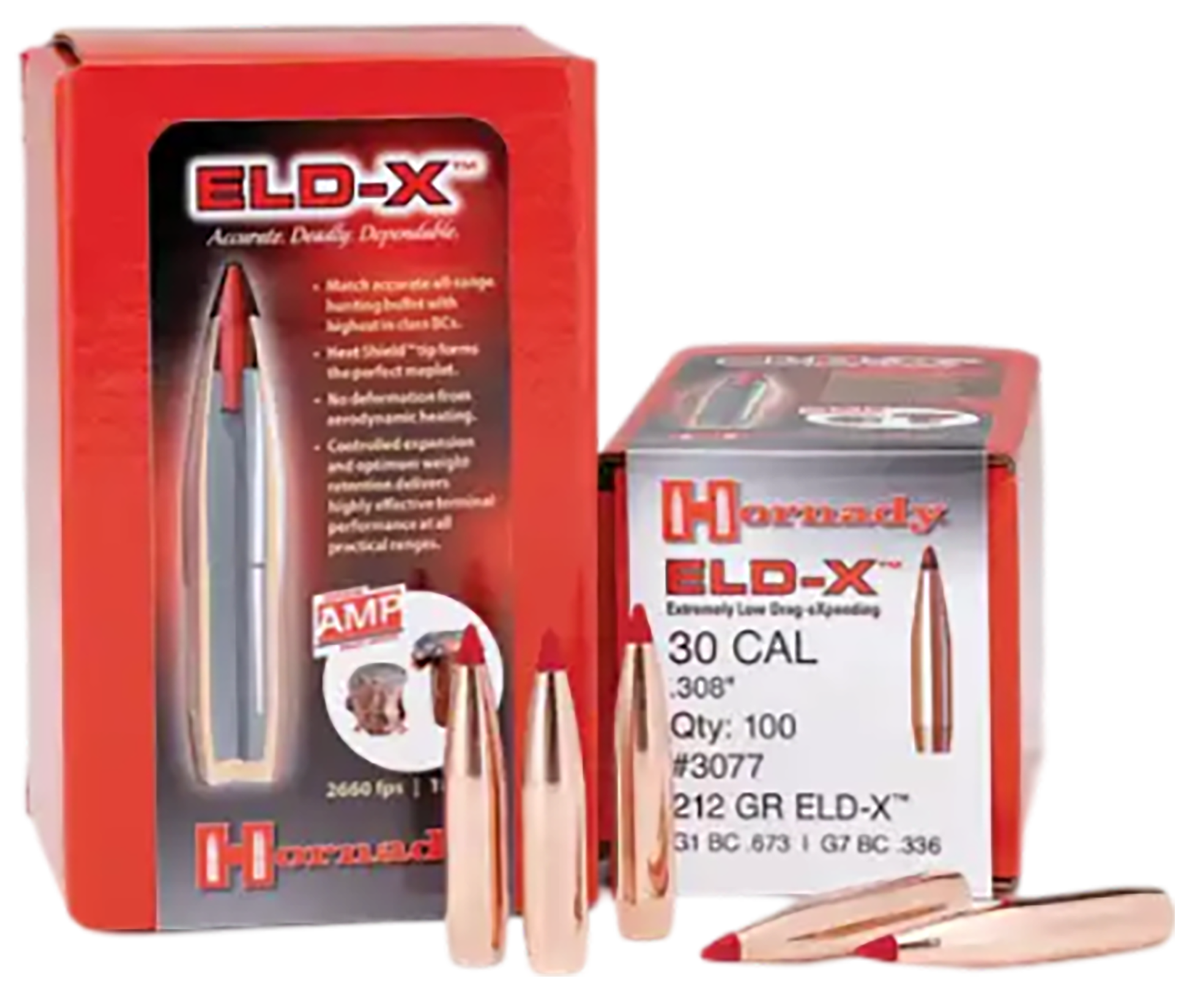 HORN 30731 BULL .308 208 ELD-M 100/15
