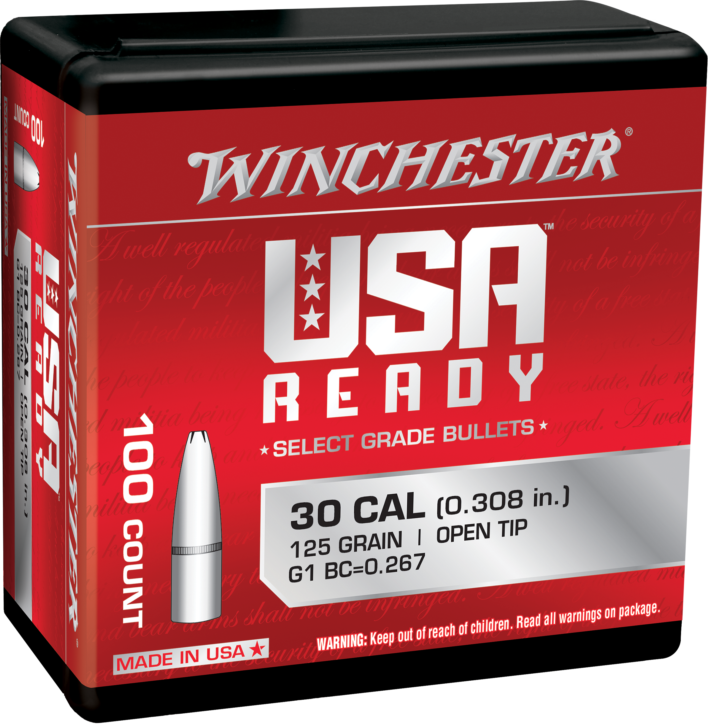 WIN WBR30125 BUL 308 125 OT 100/10
