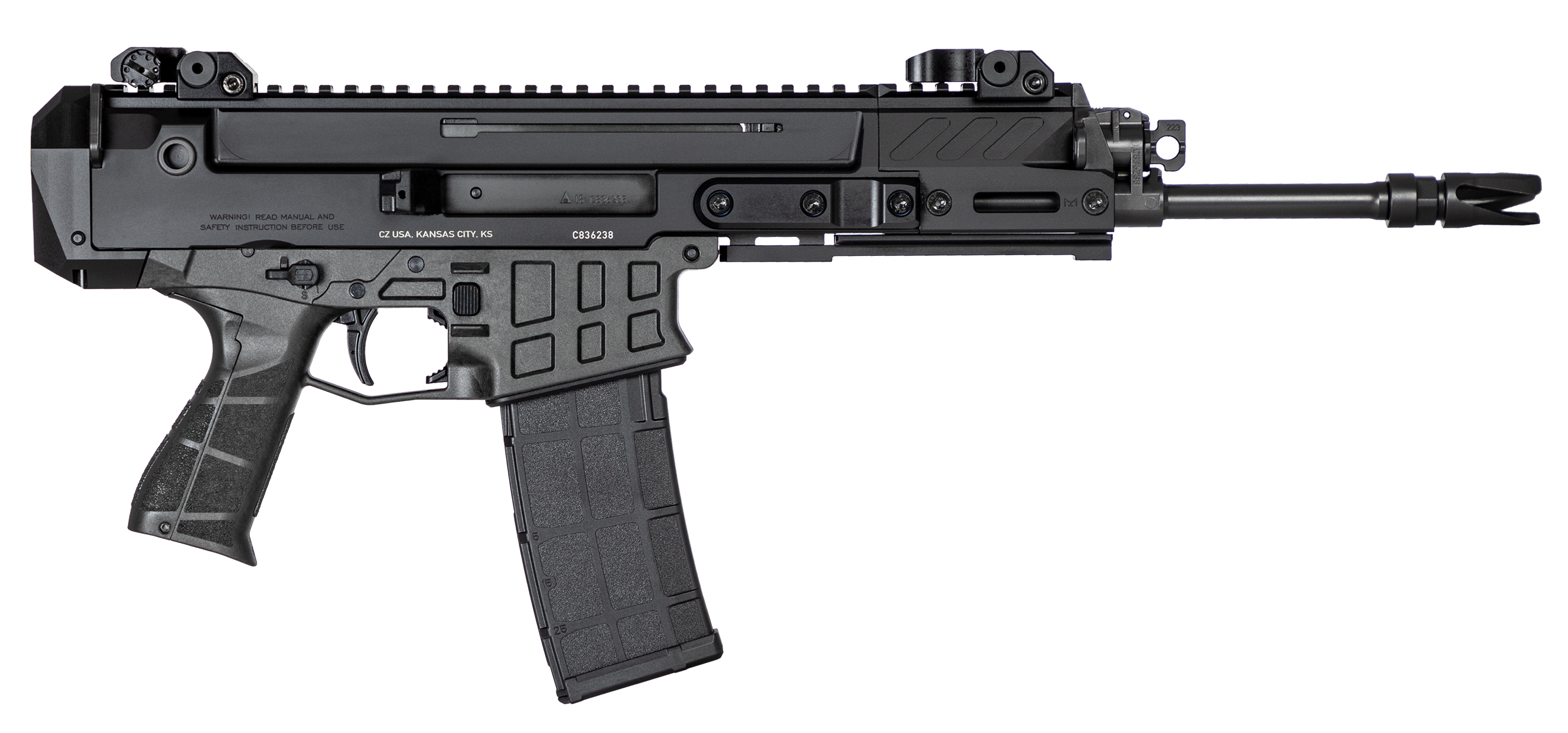 CZ 91451 BREN 2 MS PISTOL 5.56X45 11 30R BLK