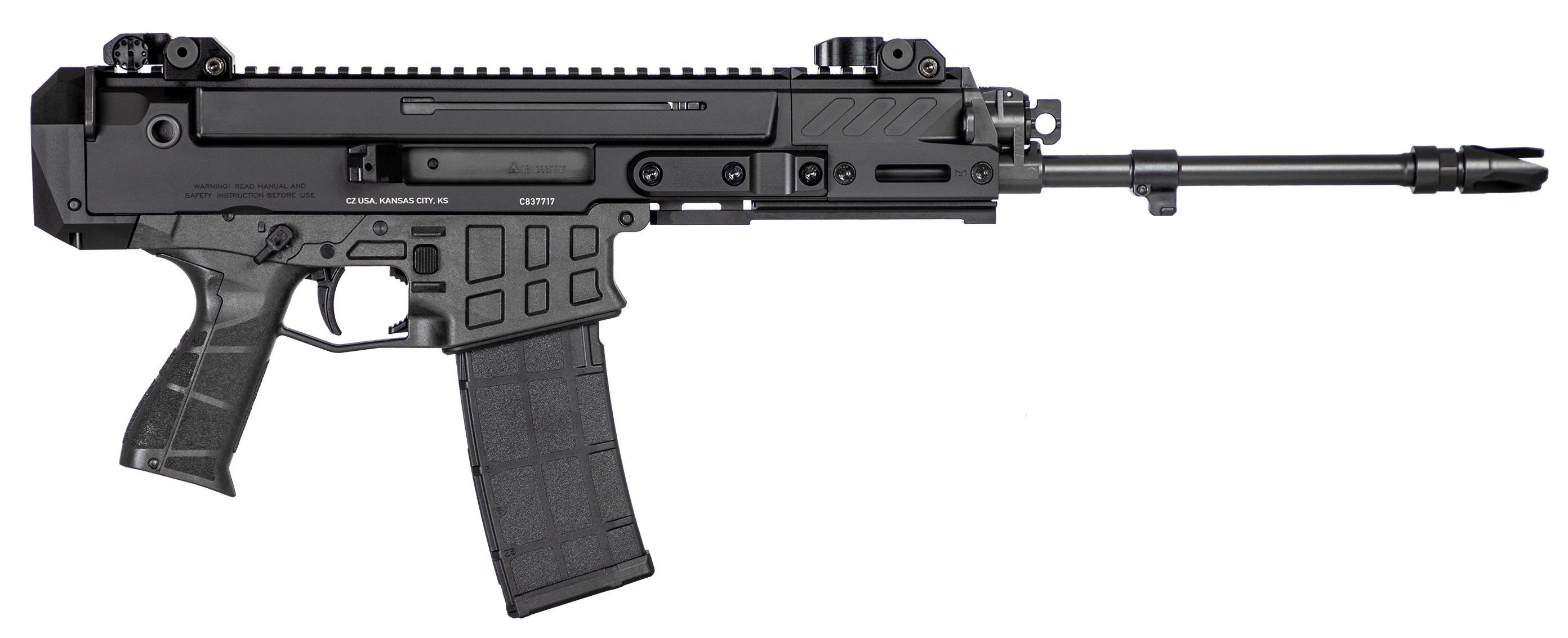 CZ 91452 BREN 2 MS PISTOL 5.56X45 14 30R BLK