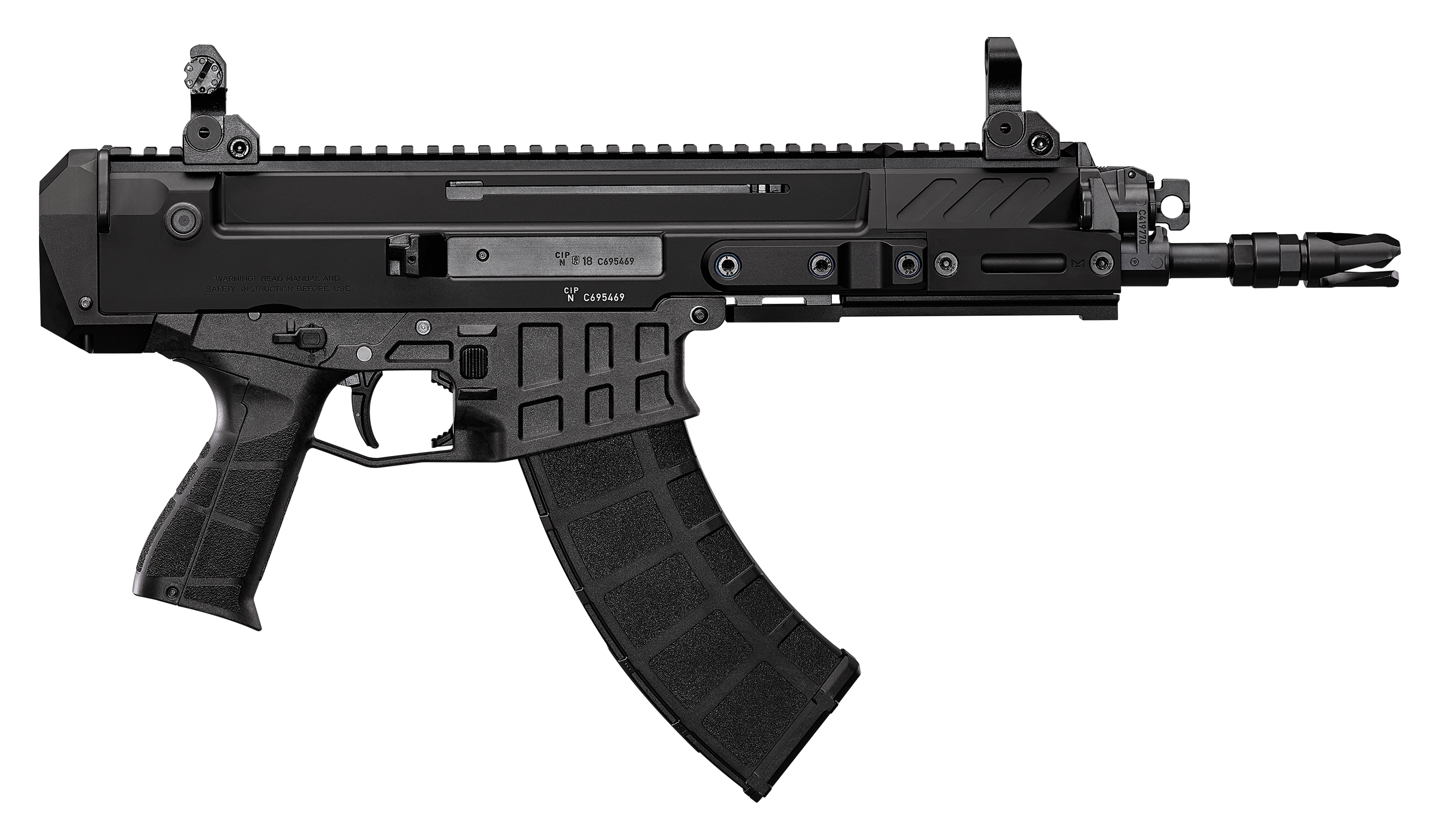 CZ 91460 BREN 2 MS PISTOL 7.62X39 9 30R BLK