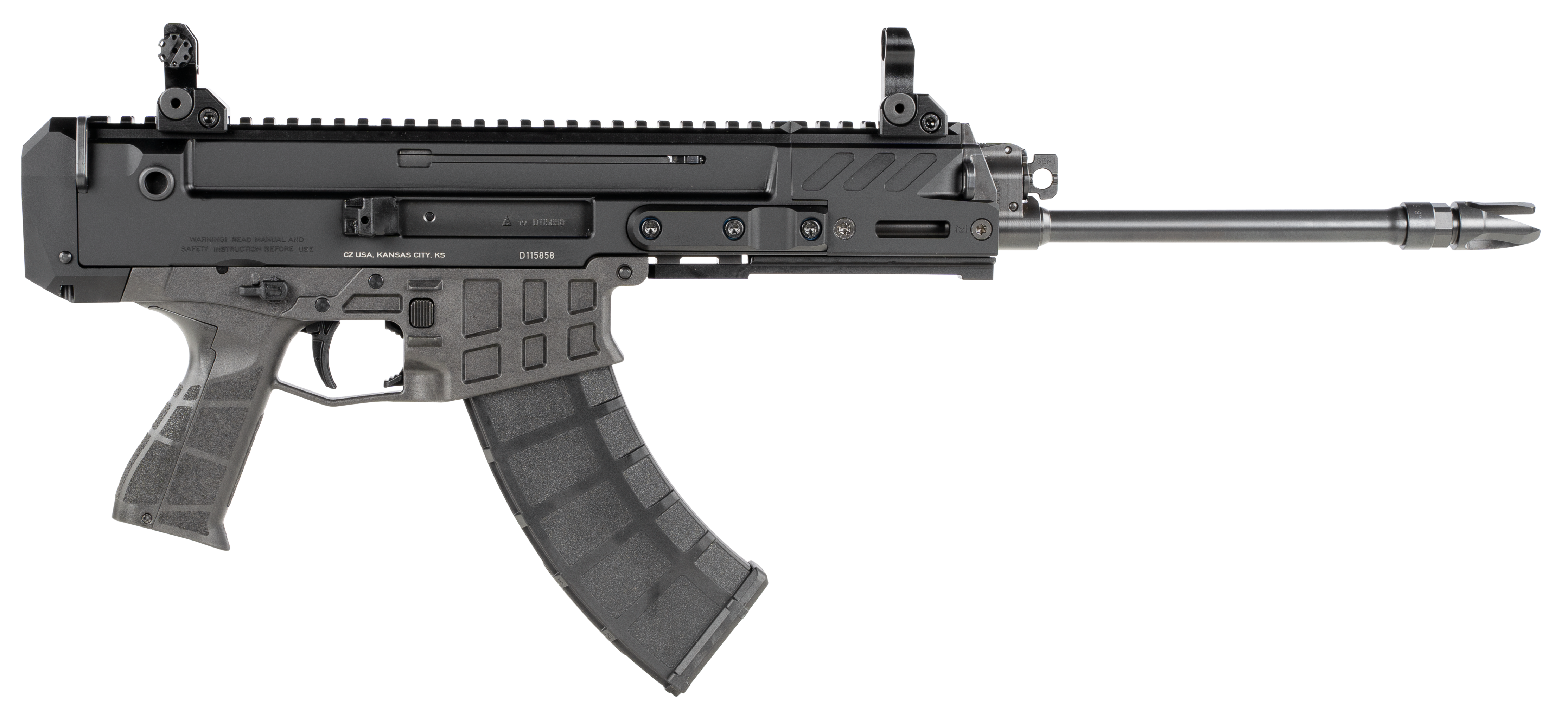 CZ 91462 BREN 2 MS PISTOL 7.62X39 14 30R BLK